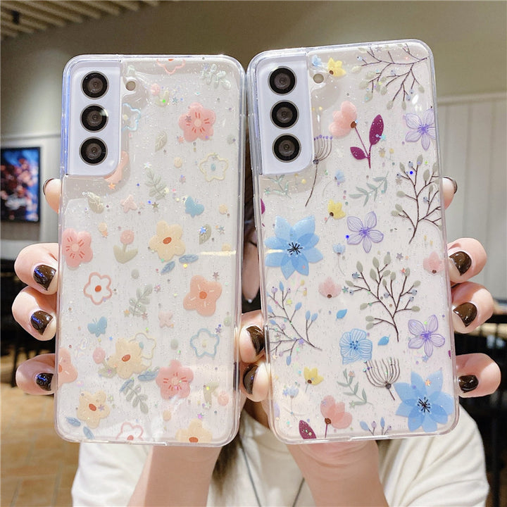 Fashion Minimalist Floral Phone Case Protector