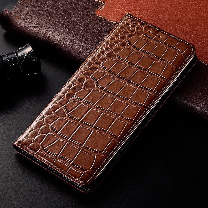 Leather Mobile Phone Holster Protective Cover