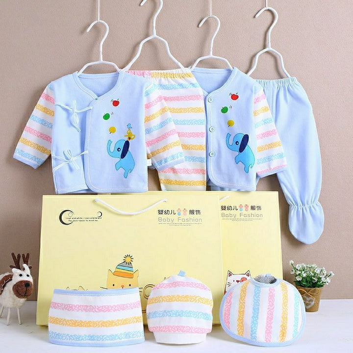 Pure Cotton Baby Clothes Spring And Autumn Summer Children Gift Box Set