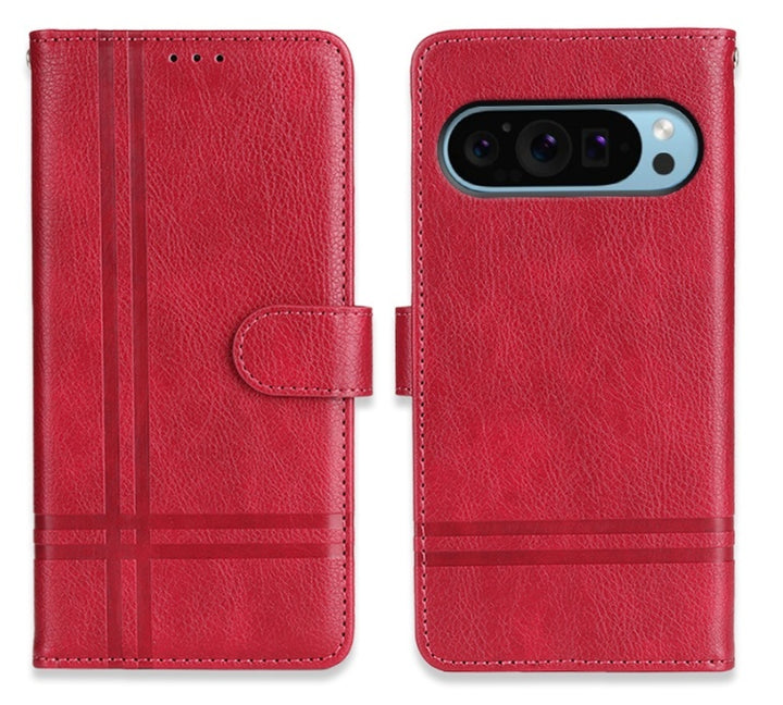 Embossed Flip Business Card Wallet Protective Cover