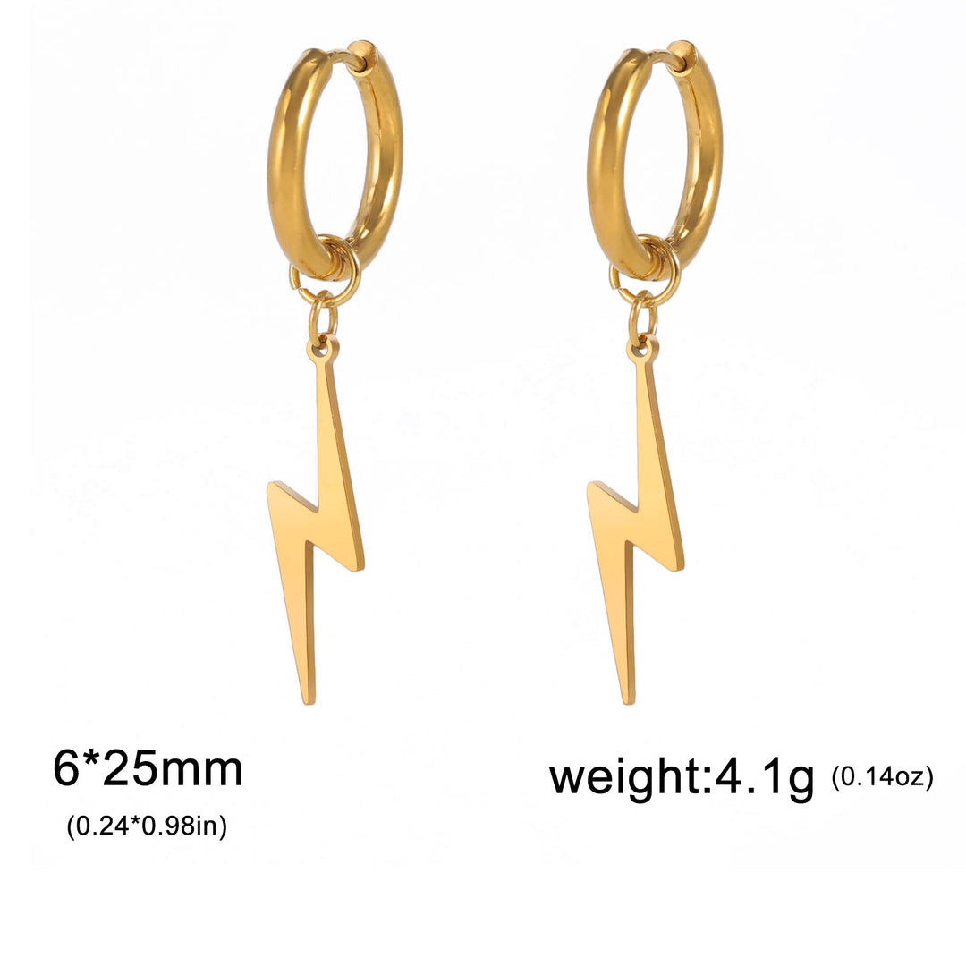 Temperament Wild Stainless Steel Women's Earrings