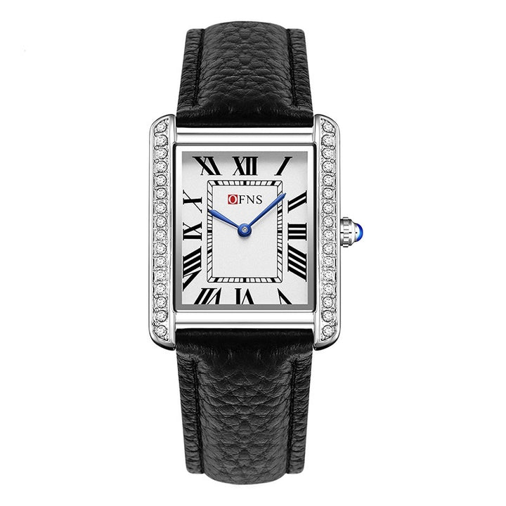 Retro Diamond Inlaid High-end Women's Quartz Watch Couple