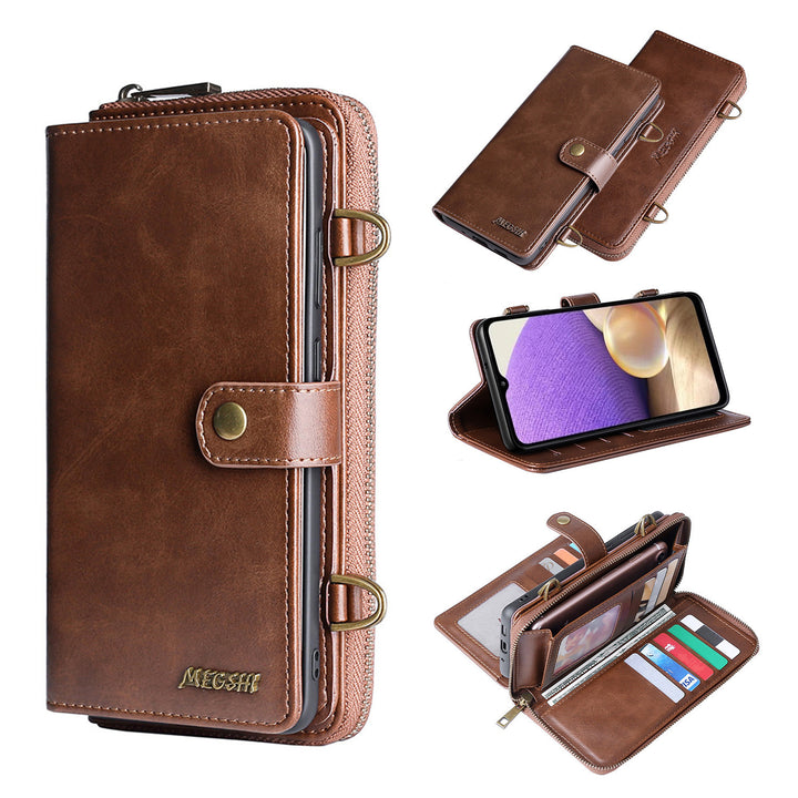 S22ultra Crossbody Phone Case For S22plus Flip Leather Case