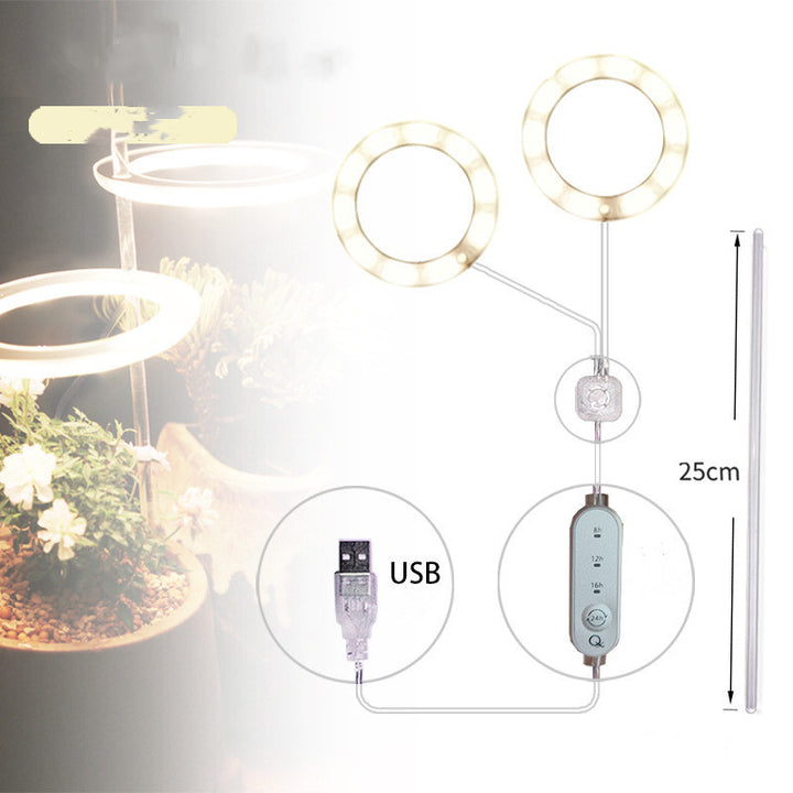 LED GROW Light Spectrum Full Spectrum Phyto Grow Lampa USB Phyto Lamp pentru plante Iluminat de creștere pentru plante interioare