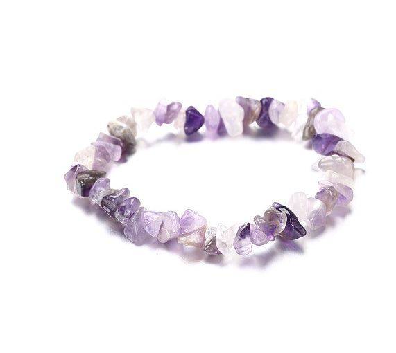 Natural Crystal Crushed Stone Fashion Bracelet