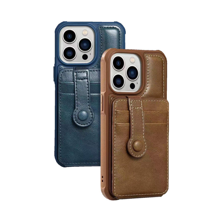 Leather Card Flip Stand Phone Case Cover