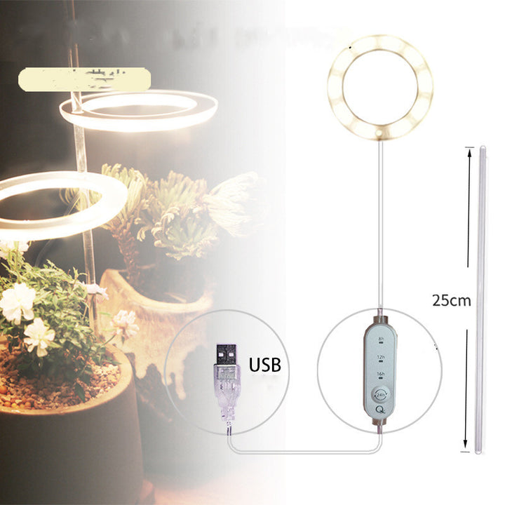 LED GROW Light Spectrum Full Spectrum Phyto Grow Lampa USB Phyto Lamp pentru plante Iluminat de creștere pentru plante interioare