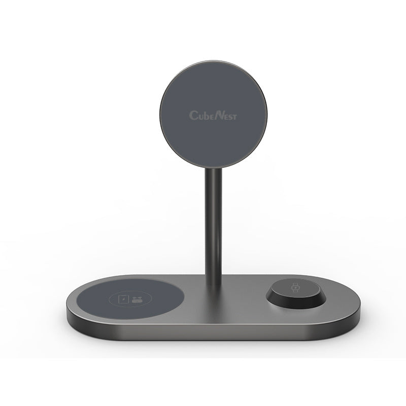 Desktop Stand trei într -un încărcător wireless