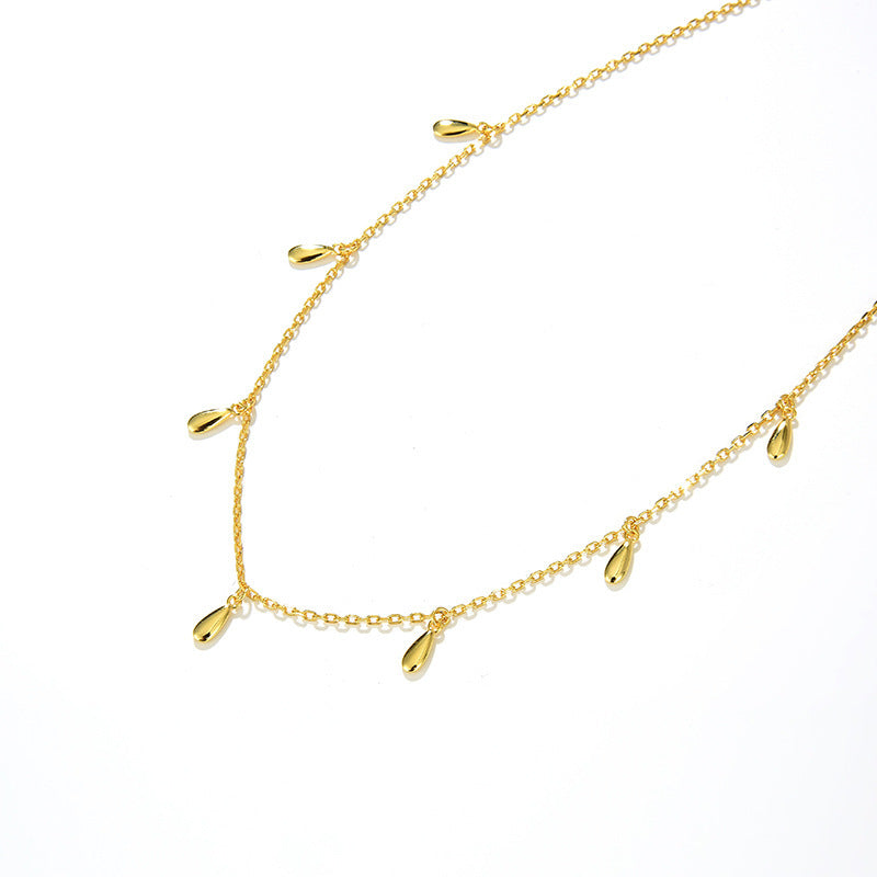 18K Gold High-grade Niche Necklace For Women