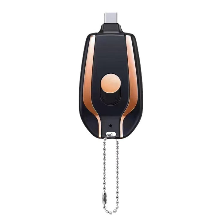 1500mAh Mini Power Pod Pod Cheychain încărcător cu tip-C ultra-compact mini pachete de baterii de încărcare rapidă de rezervă de rezervă