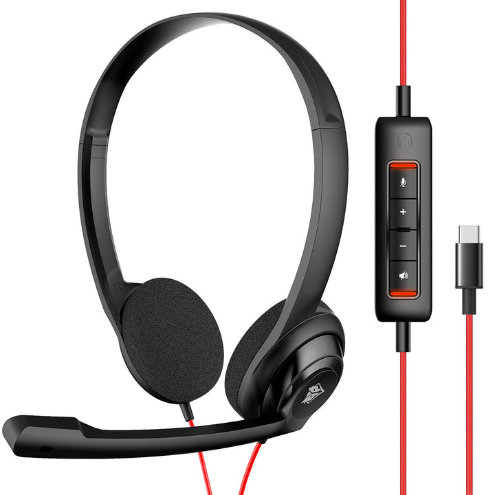 NUBWO HW02 Bilateral Lightweight Cable Telephone Headset