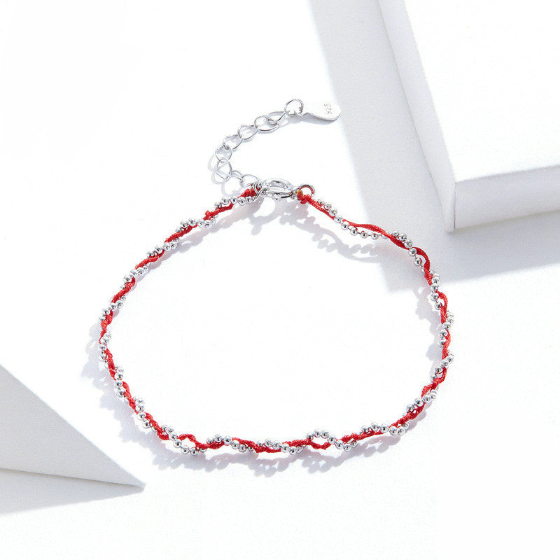 Women's Simple Fashion Small Ball Bracelet