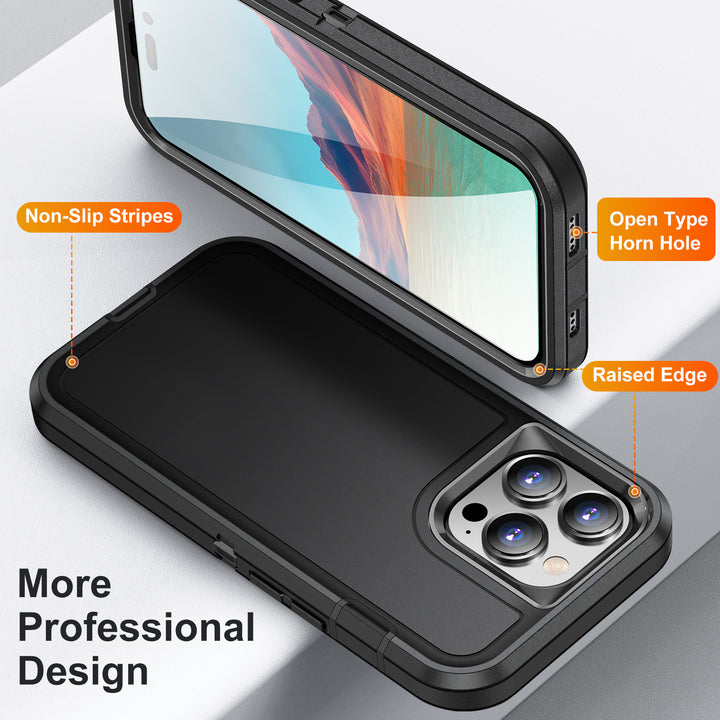 Phone Case Defend Three-proof Flat Drop-resistant Protective Cover