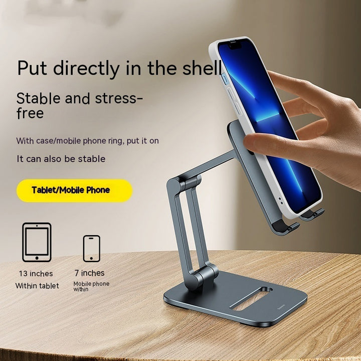 Metal Bracket Lazy Mobile Phone Tablet Folding Bracket