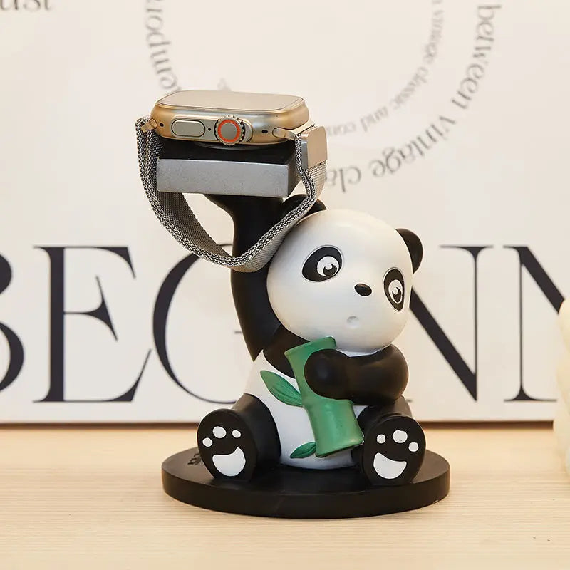 Cute Panda Phone Holder Small Ornaments