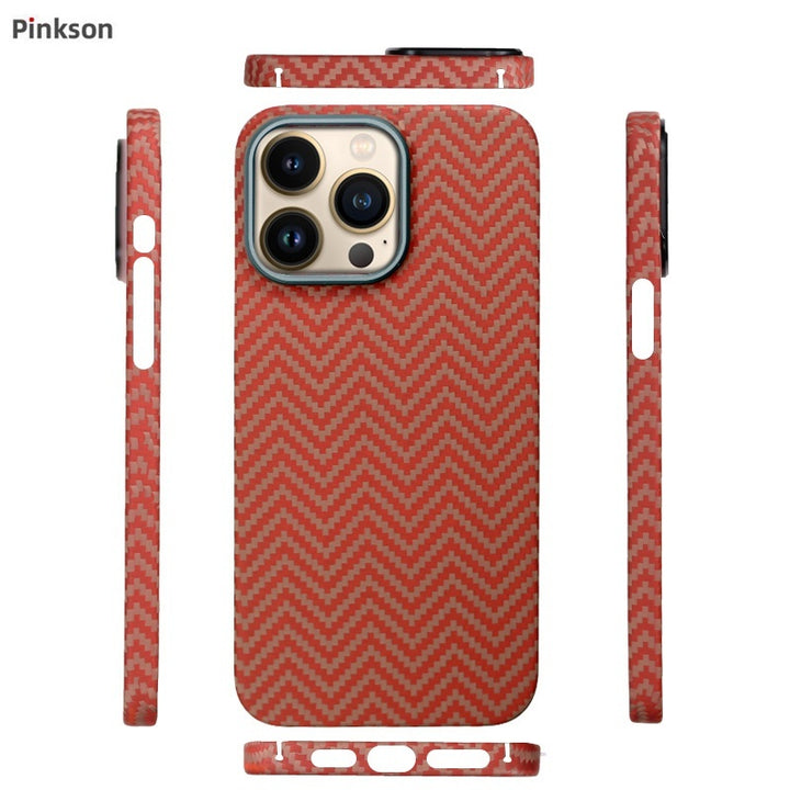 Kevlar Aramid Carbon Fiber Ultra-thin Frosted Phone Case