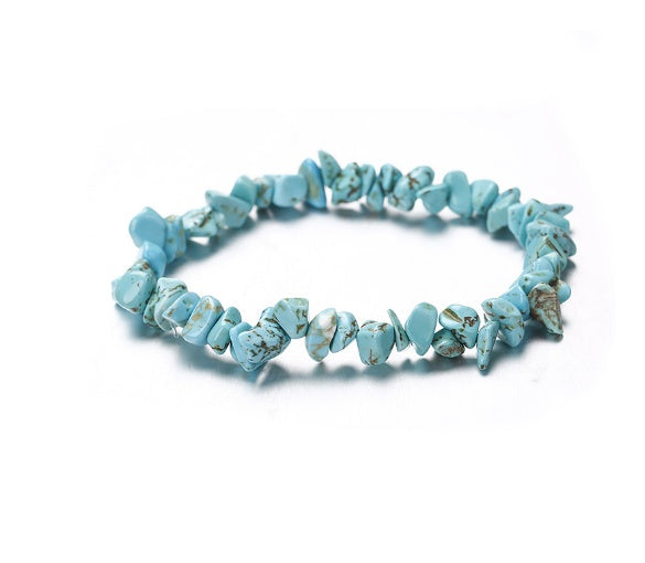 Natural Crystal Crushed Stone Fashion Bracelet