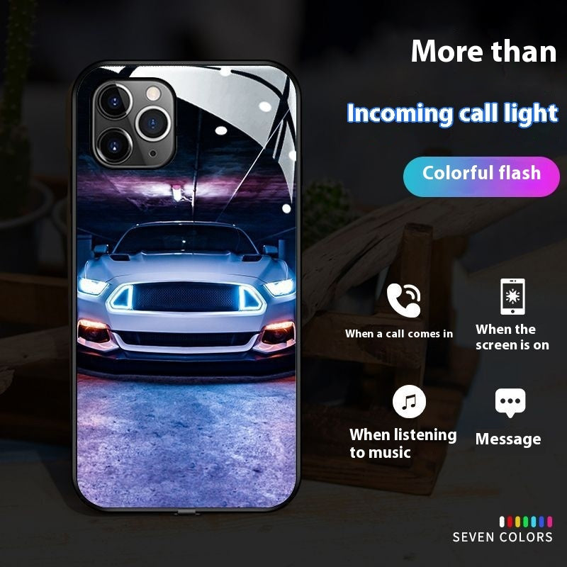 Phone Case Caller Luminous Night Shadow Car