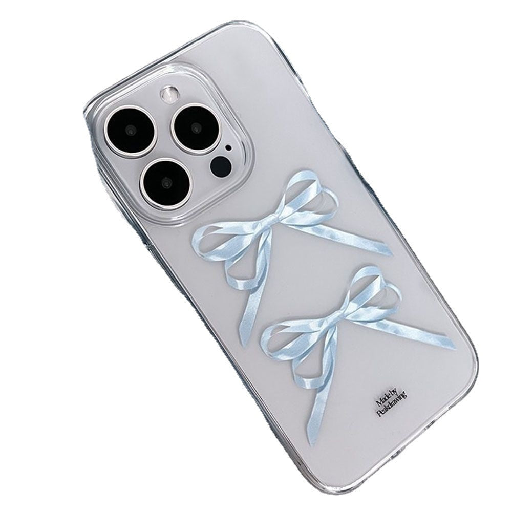 Ins Bow Phone Case Transparent