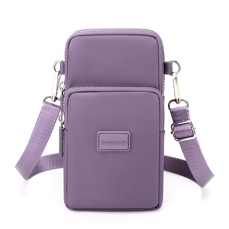 Oxford Pânză pentru femei Crossbody Halter Lightweight Telefon Mobile Geantă