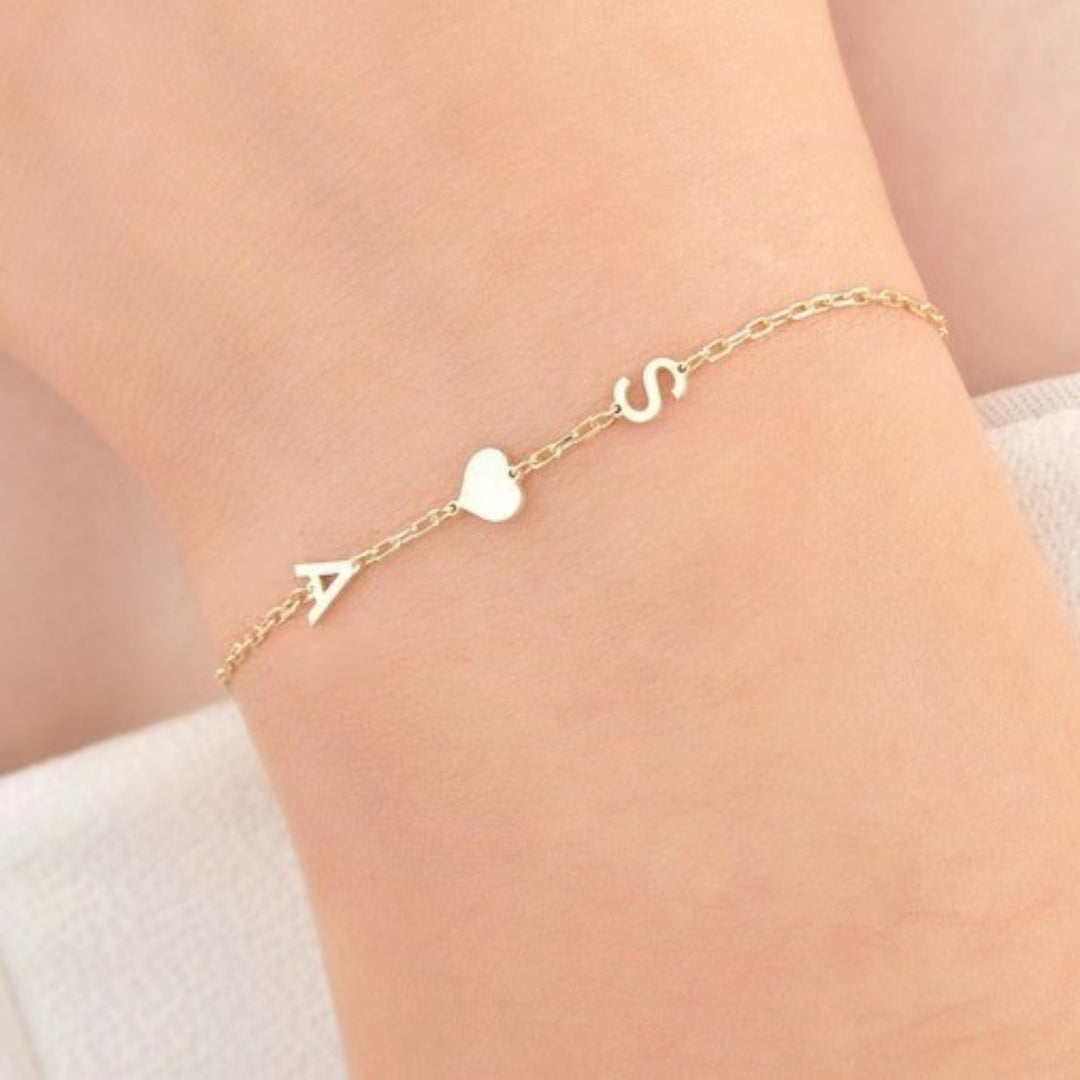 Stainless Steel Name Bracelet With High-end Feel For Women