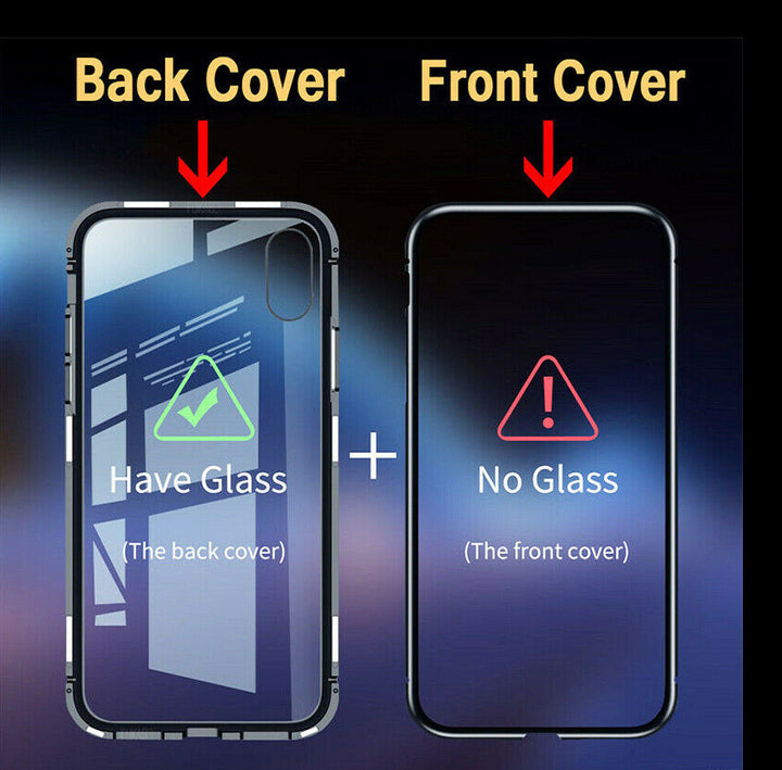 Magnetic Tempered Glass Shell Screen Protector