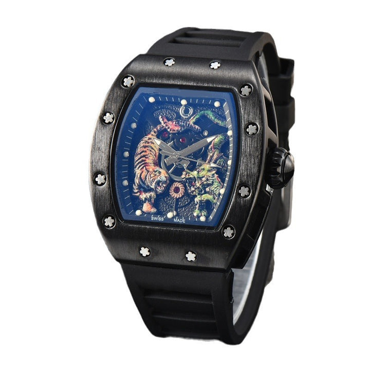 Dragon Tiger Competition Totem Pointer Quartz Watch