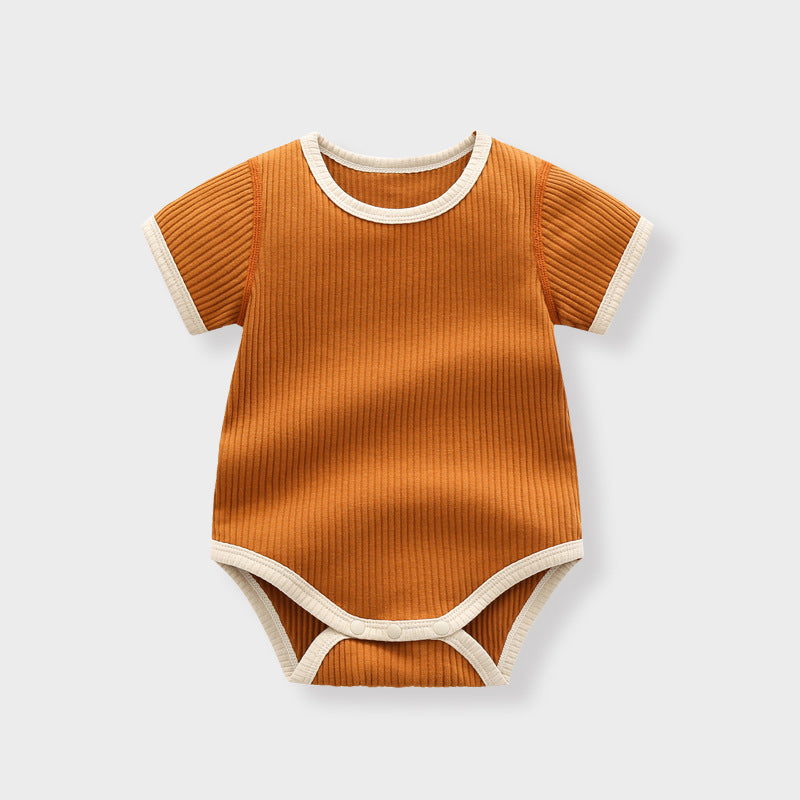 Baby Summer Short Sleeve Triangle Bodysuit