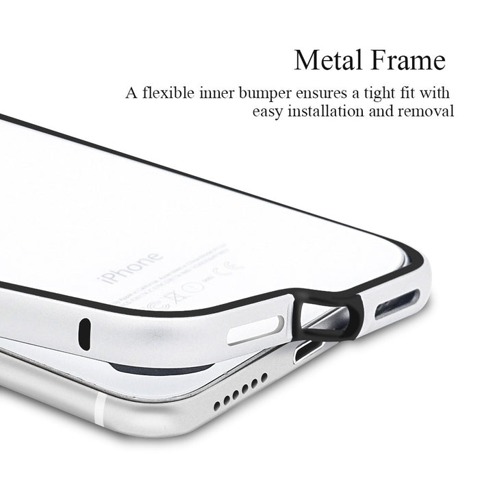 All Edge Covered Metal Border Phone Case