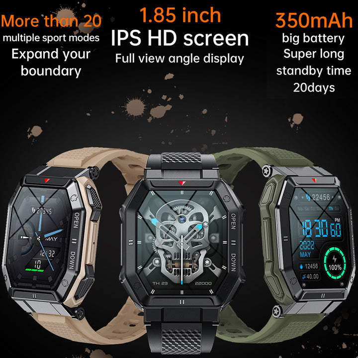 K55 Smart Watch Bluetooth Calling Sports Monitorizarea tensiunii arteriale a ritmului cardiac