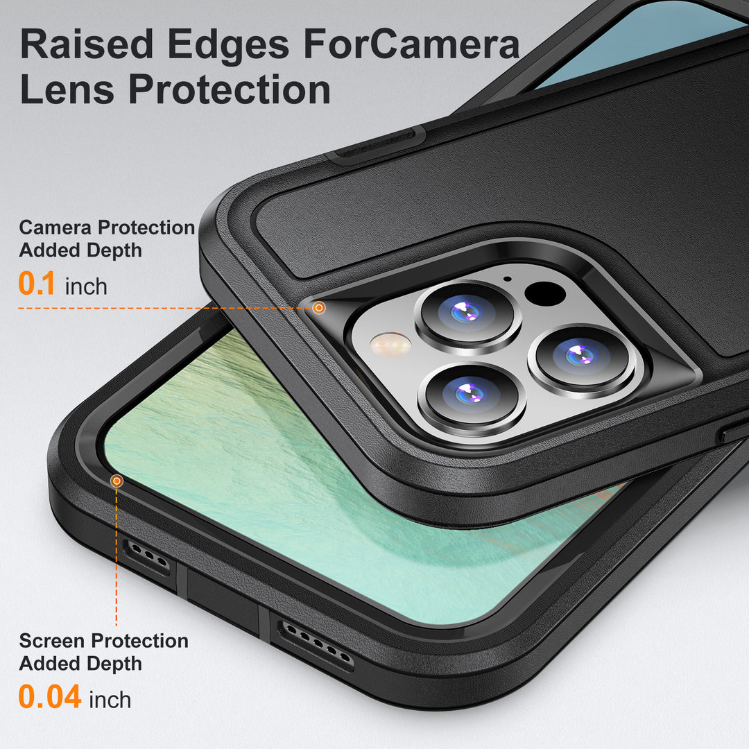 Phone Case Defend Three-proof Flat Drop-resistant Protective Cover