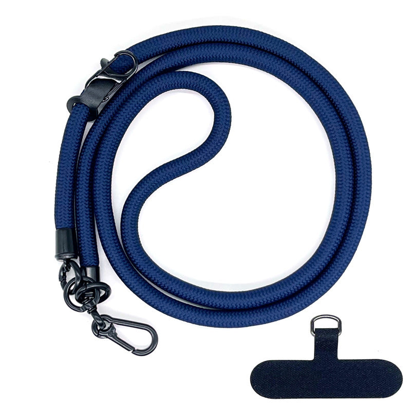 10 mm Climbing Rope Telefon mobil Garnitură Lankard Garnitură reglabilă Crossbody Telefon mobil curea cu Curea de cameră cu curea de cameră anti-pierdere a gâtului