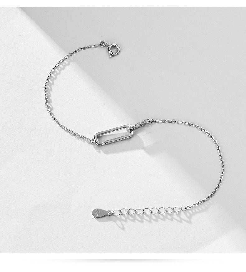 Women's Sterling Silver Geometric Original Bracelet