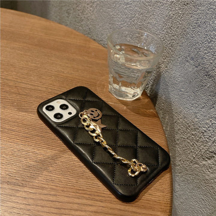 Simple Diamond Chain Phone Case