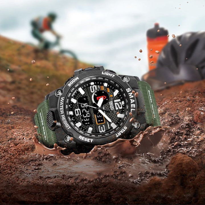 Men's Army Style Watch Waterproof Electronic Sports