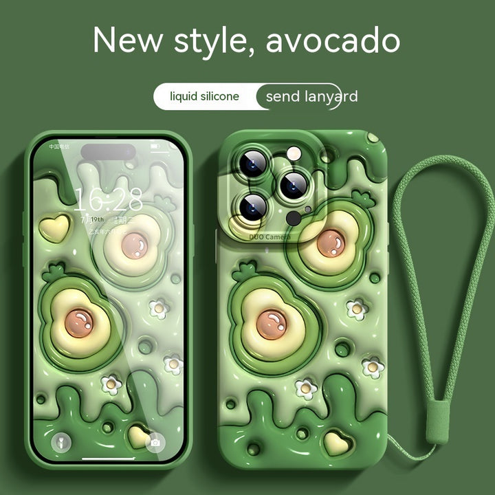 Three-dimensional Mango Suitable For Mobile Phone Case