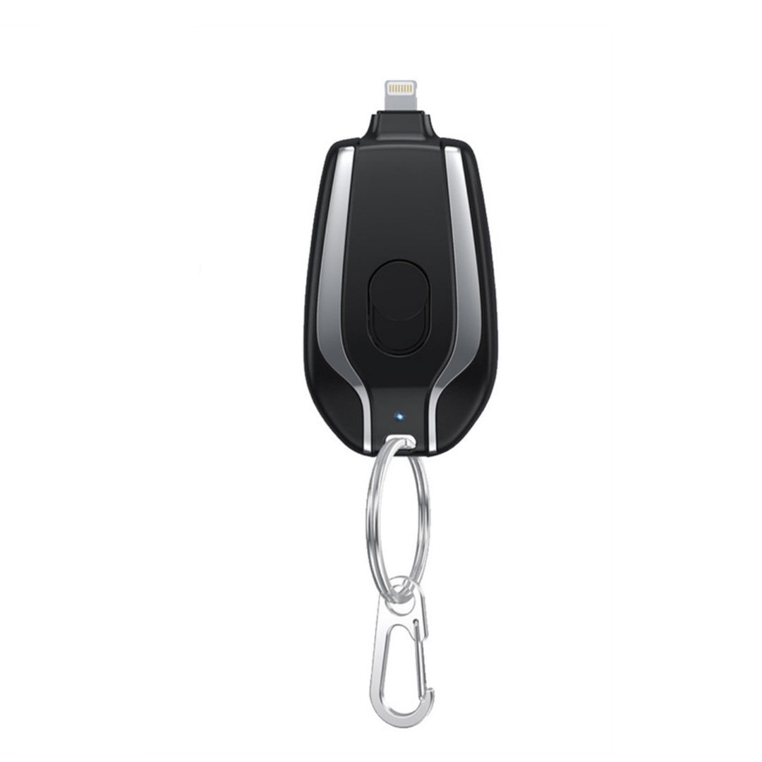 1500mAh Mini Power Pod Pod Cheychain încărcător cu tip-C ultra-compact mini pachete de baterii de încărcare rapidă de rezervă de rezervă