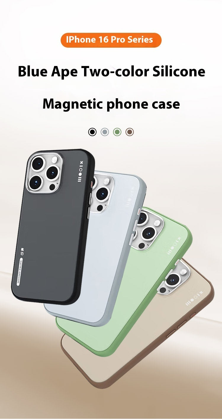 Ultra Soft Anti Drop Magnetic Liquid Silicone Phone Case