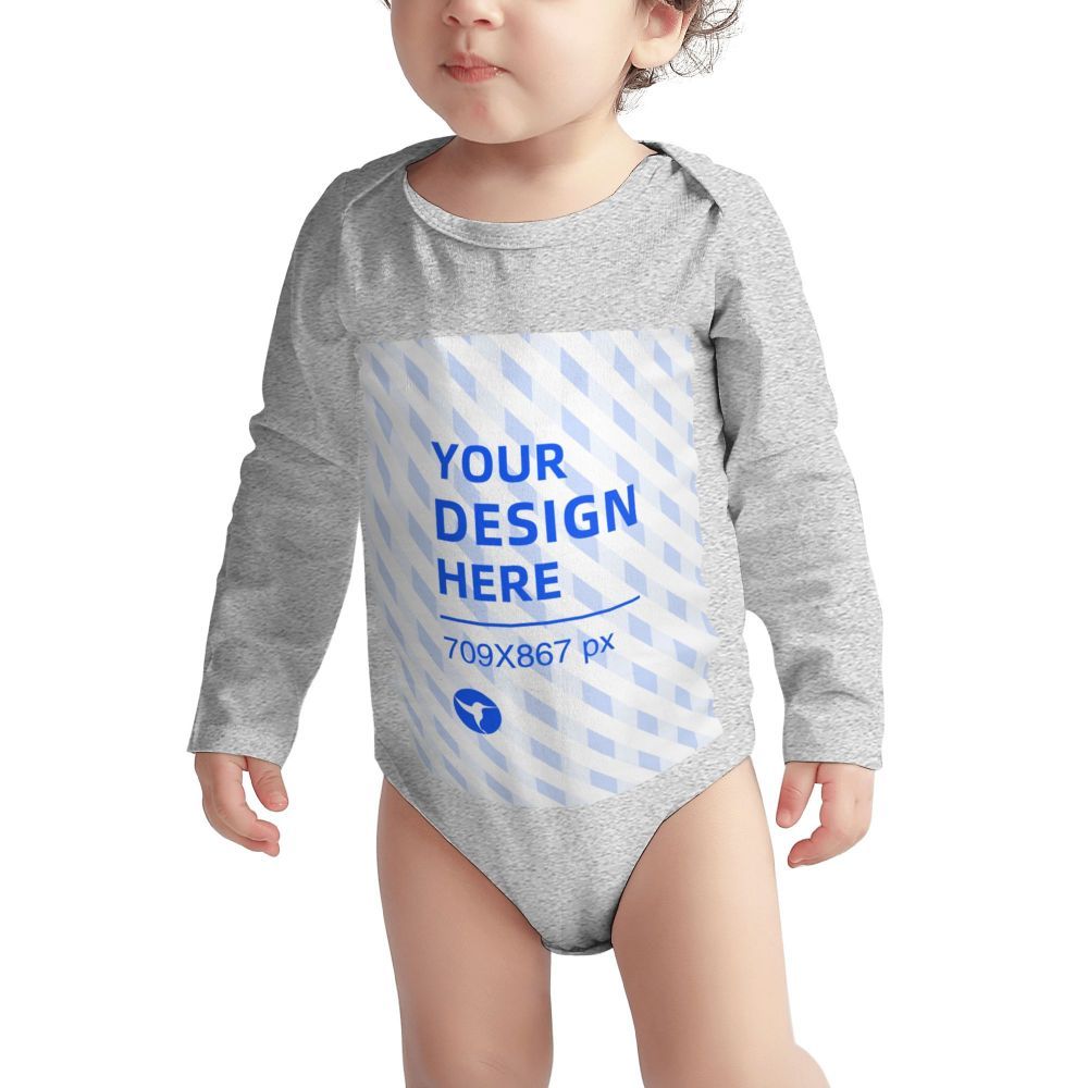 Wear A Comfortable Baby Long-sleeved Romper