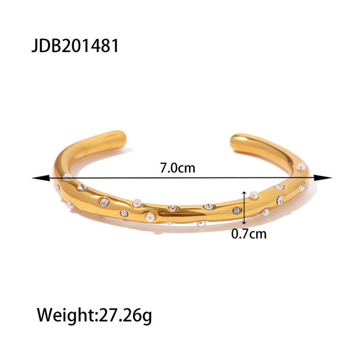 Corisande Gold Bangle