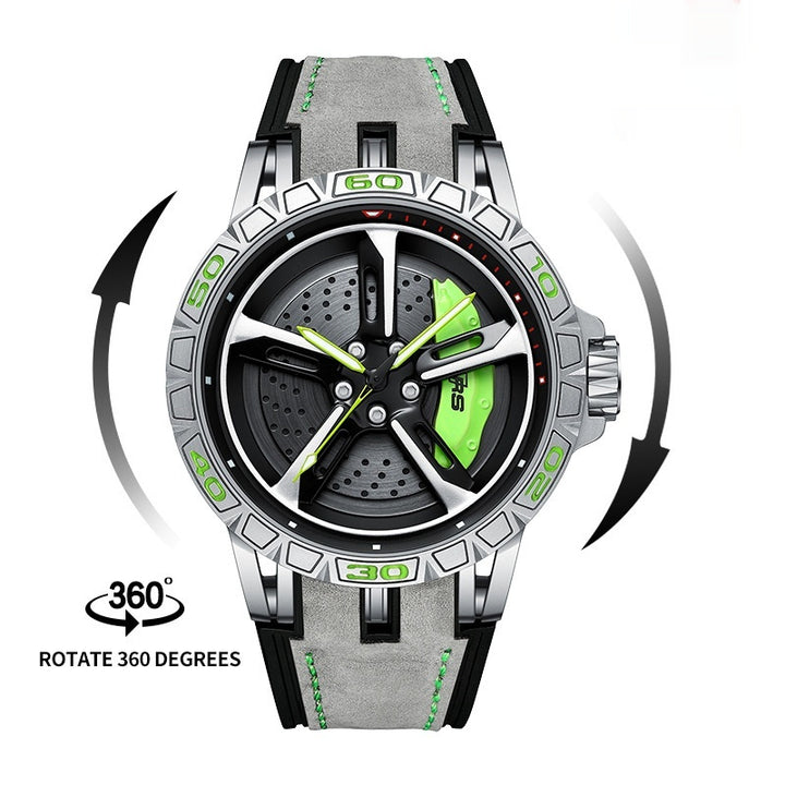 Men's Watch Wheel Watch Three-Dimensional Hollow