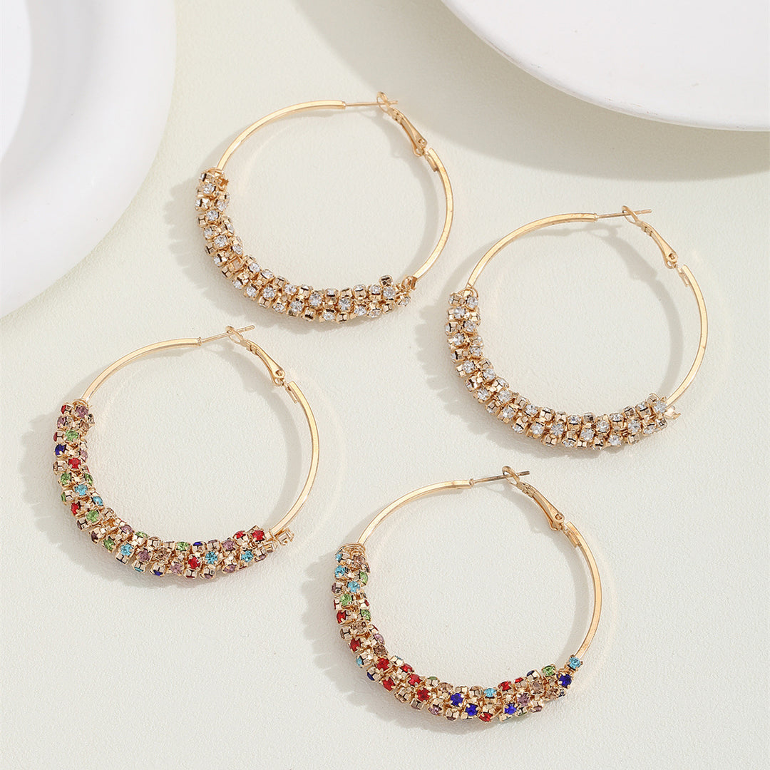 Fashion Design New Color Retro Big Ear Ring