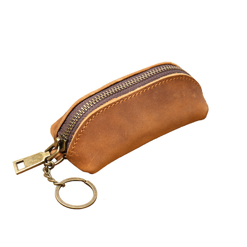 Men's Leather Multi-functional Clutch Coin Purse