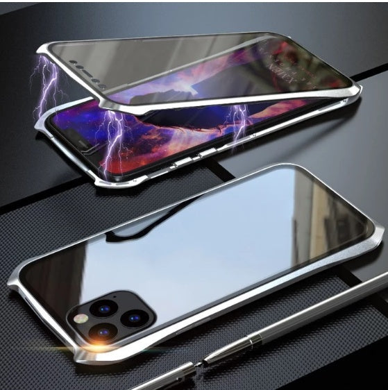 Glass magnetic king protective cover