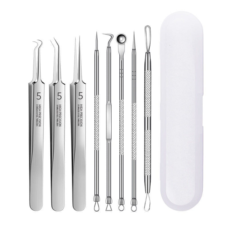 Acne Removal 8 Pieces Suit Beauty Tools Pimple Pin