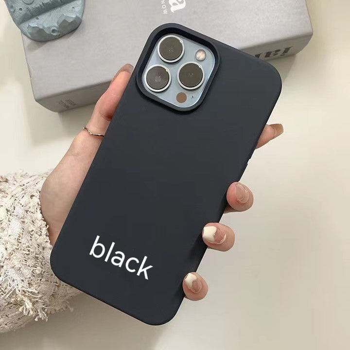 Applicable To IPhone14 Liquid Silicone Phone Case Drop-resistant