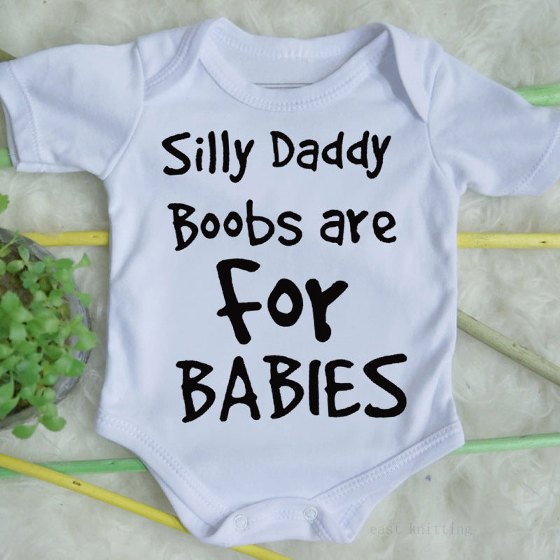 Silly Daddy Boobs Are For Babies