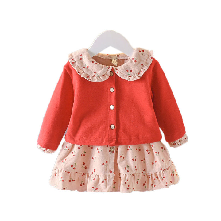 Baby Girl Autumn Clothing Suit