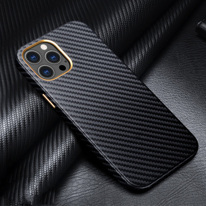 Shell Kevlar Carbon Fiber Leather Protective Sleeve