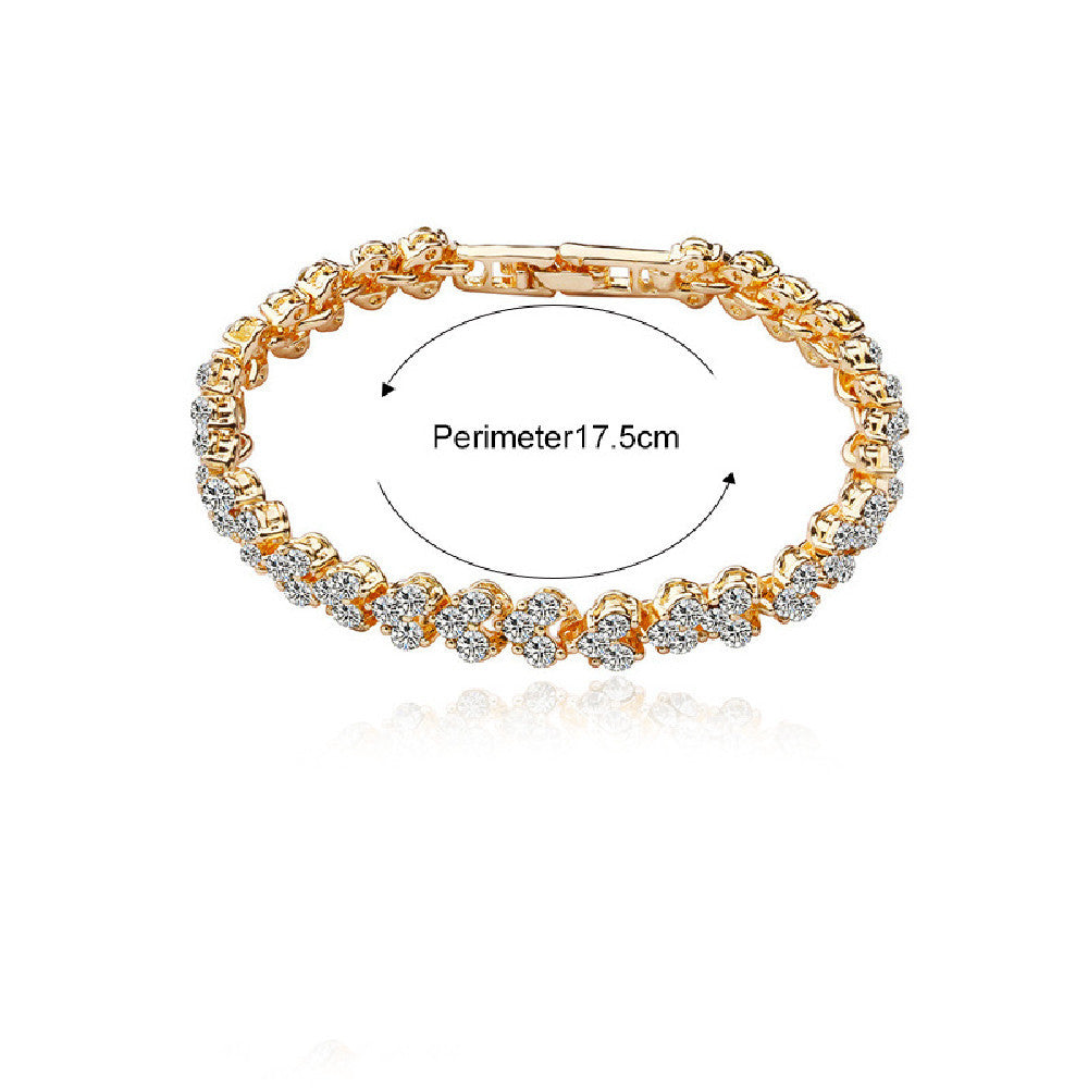 Fashion Crystal Simplicity Zircon Bracelet